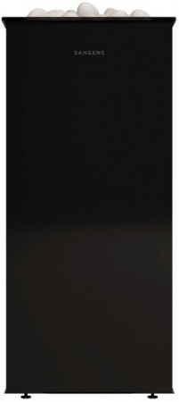 Электрическая печь для бани и сауны Sangens W12G Glass Black (Сангенс В12С Стекло черное)