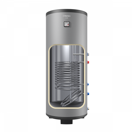 Водонагреватель аккумуляционный косвенного нагрева THERMEX Nixen 200 F (Combi) нерж