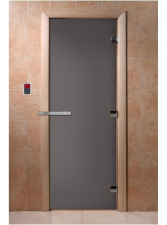 Дверь DoorWood "Графит" матовое 190х70