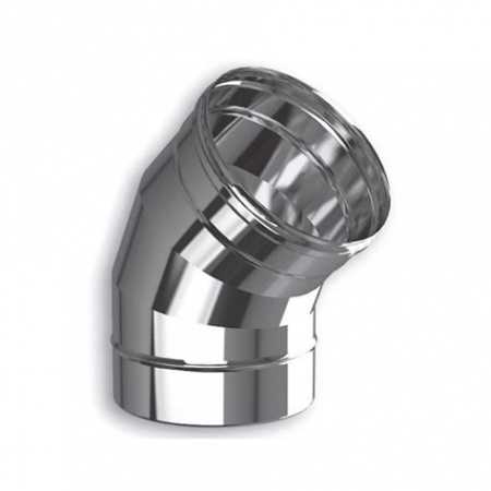 КРАФТ колено 45° (316/0,5) Ф250 ГАЗ